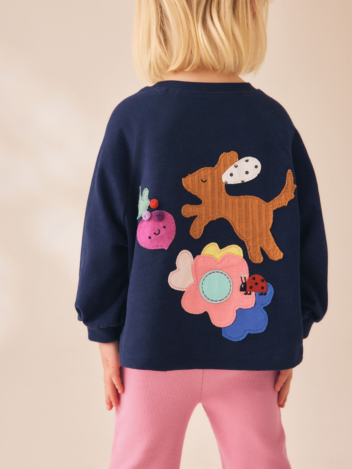Navy Dog Long Sleeve Top and Leggings Set (3mths-7yrs)