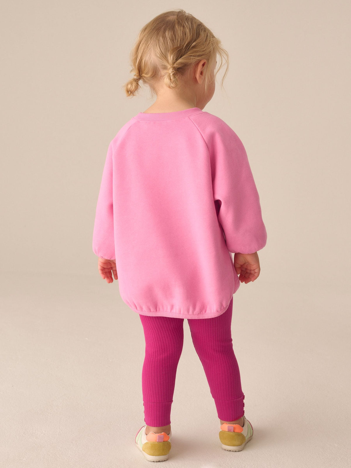 Bright Pink Sweatshirt and Leggings Set (3mths-7yrs)