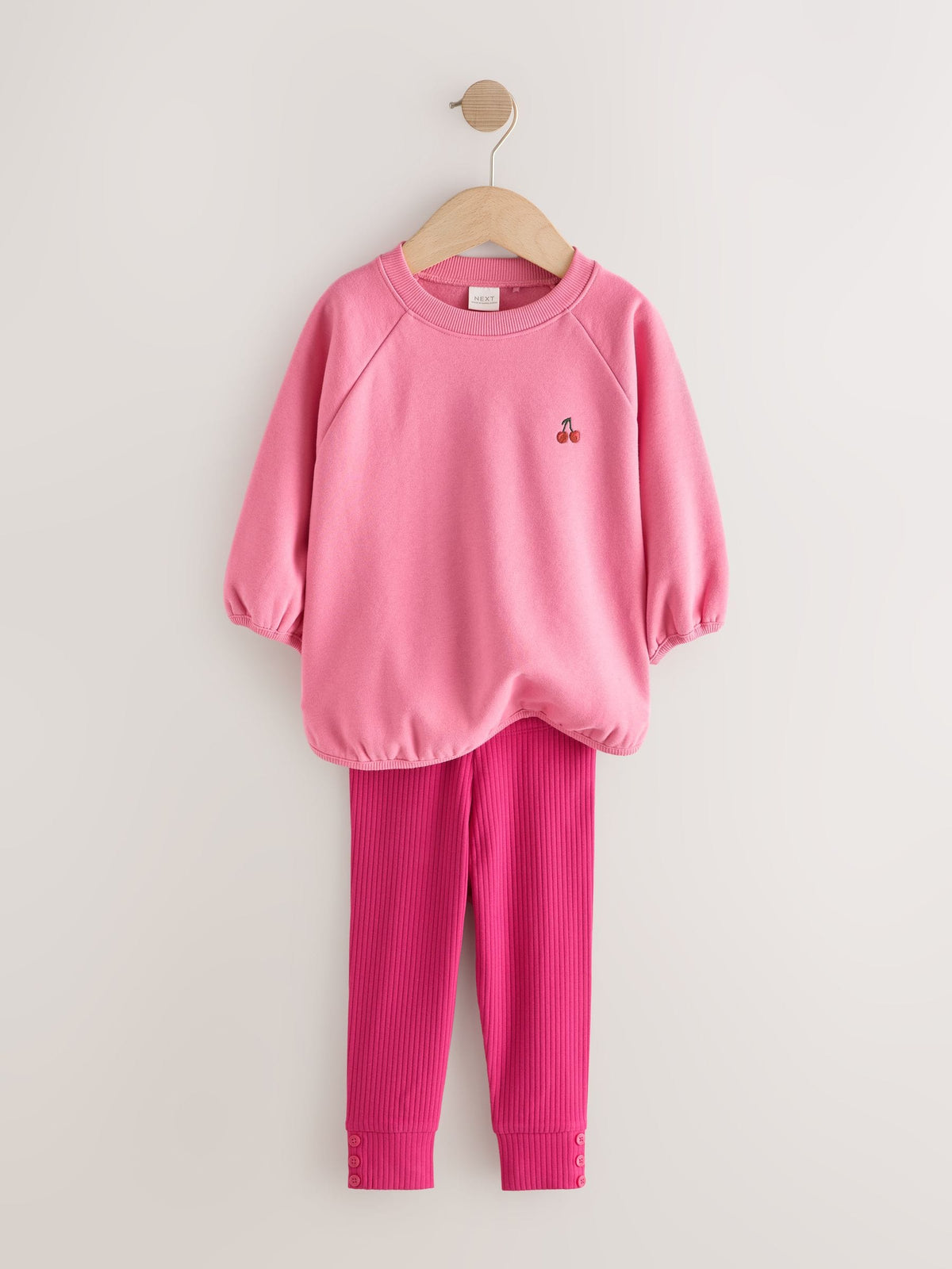 Bright Pink Sweatshirt and Leggings Set (3mths-7yrs)
