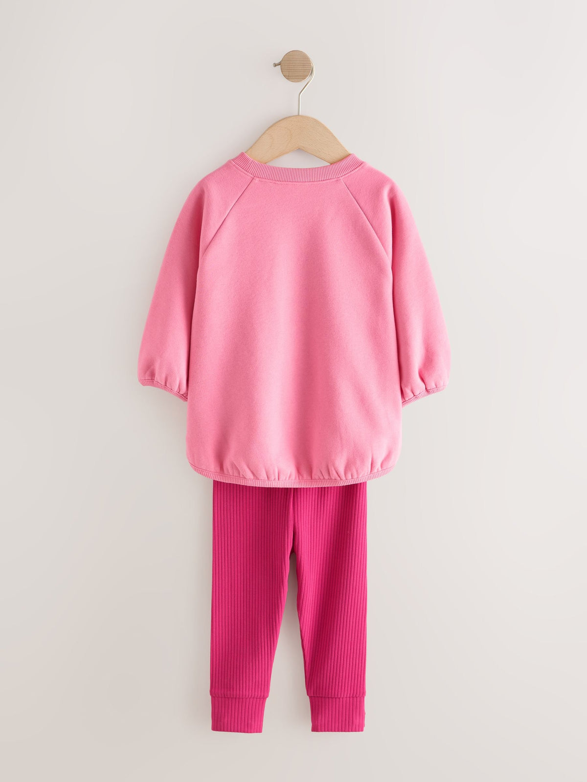 Bright Pink Sweatshirt and Leggings Set (3mths-7yrs)