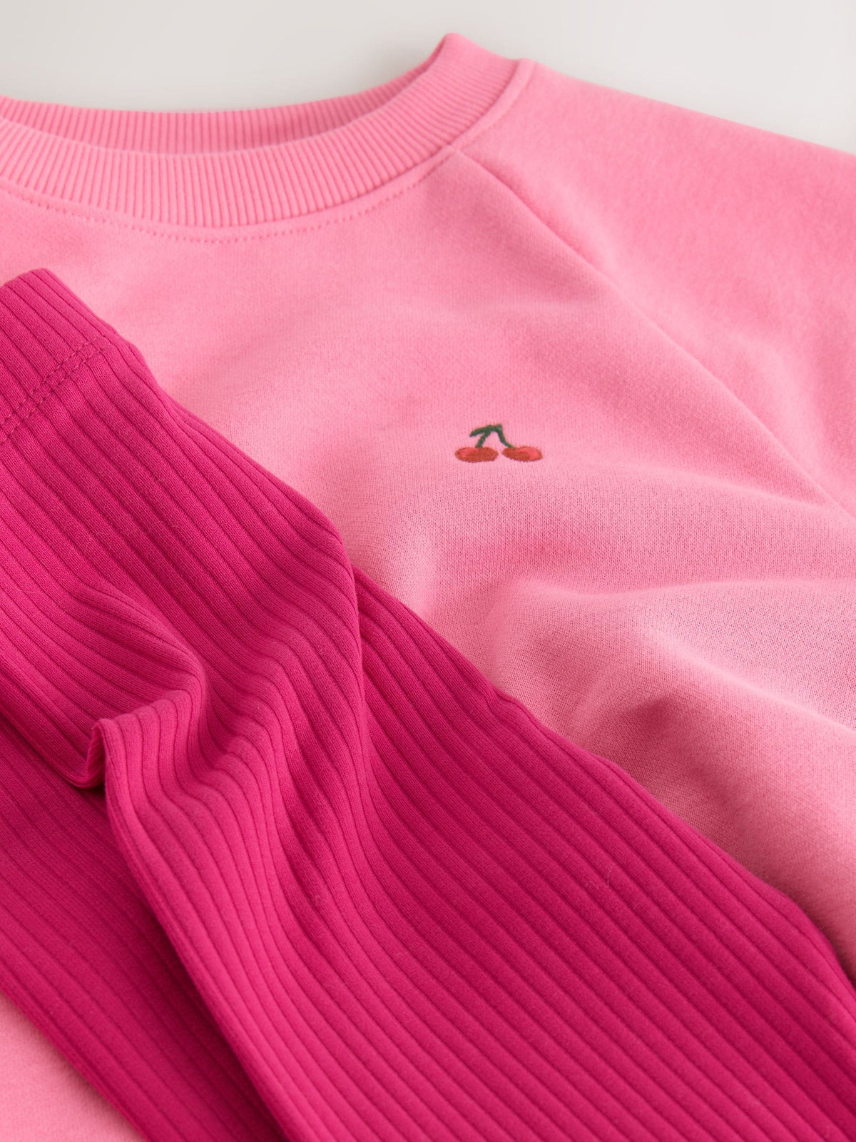 Bright Pink Sweatshirt and Leggings Set (3mths-7yrs)
