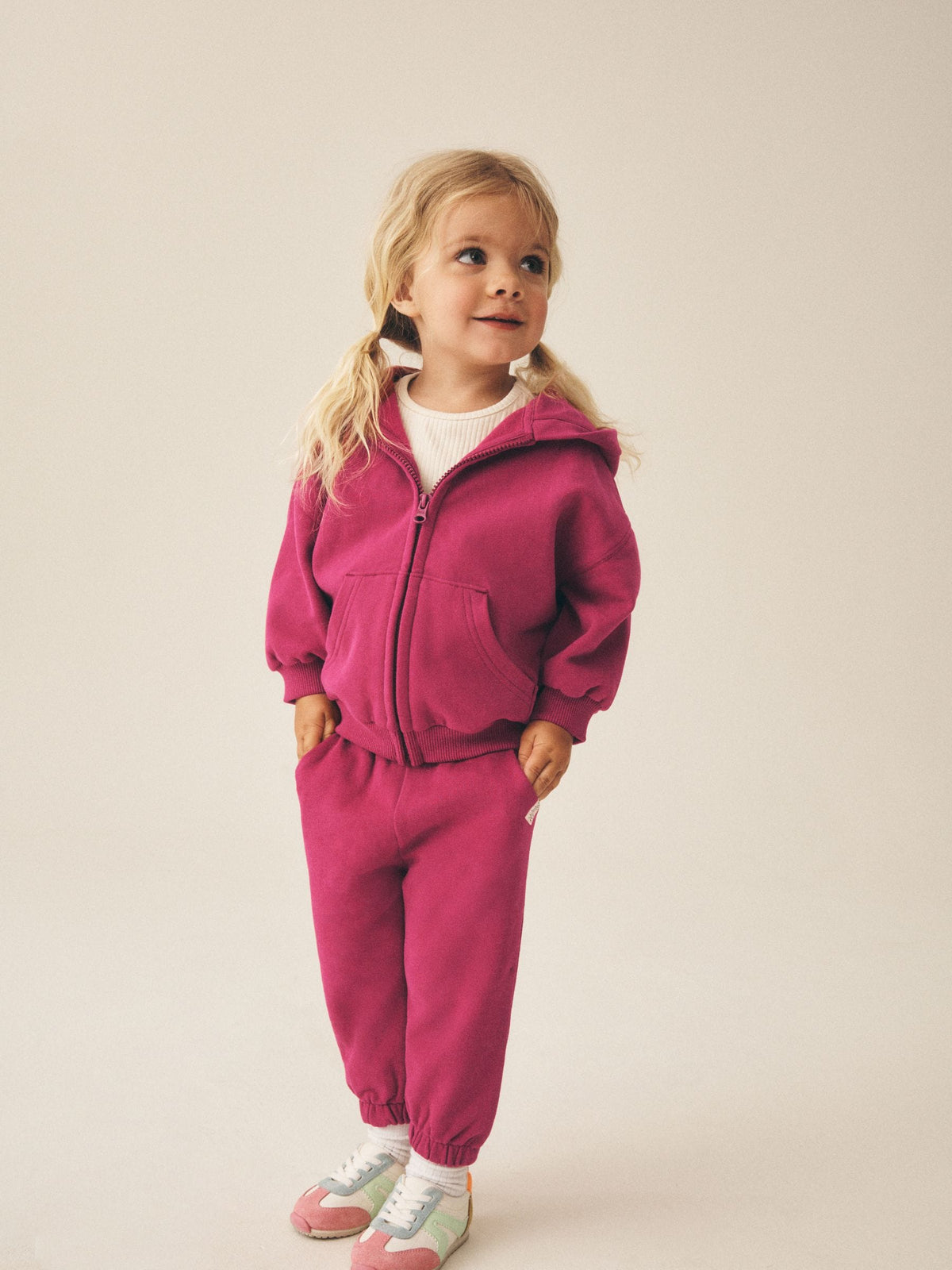 Pink Berry Zip Up Hoodie (3mths-7yrs)