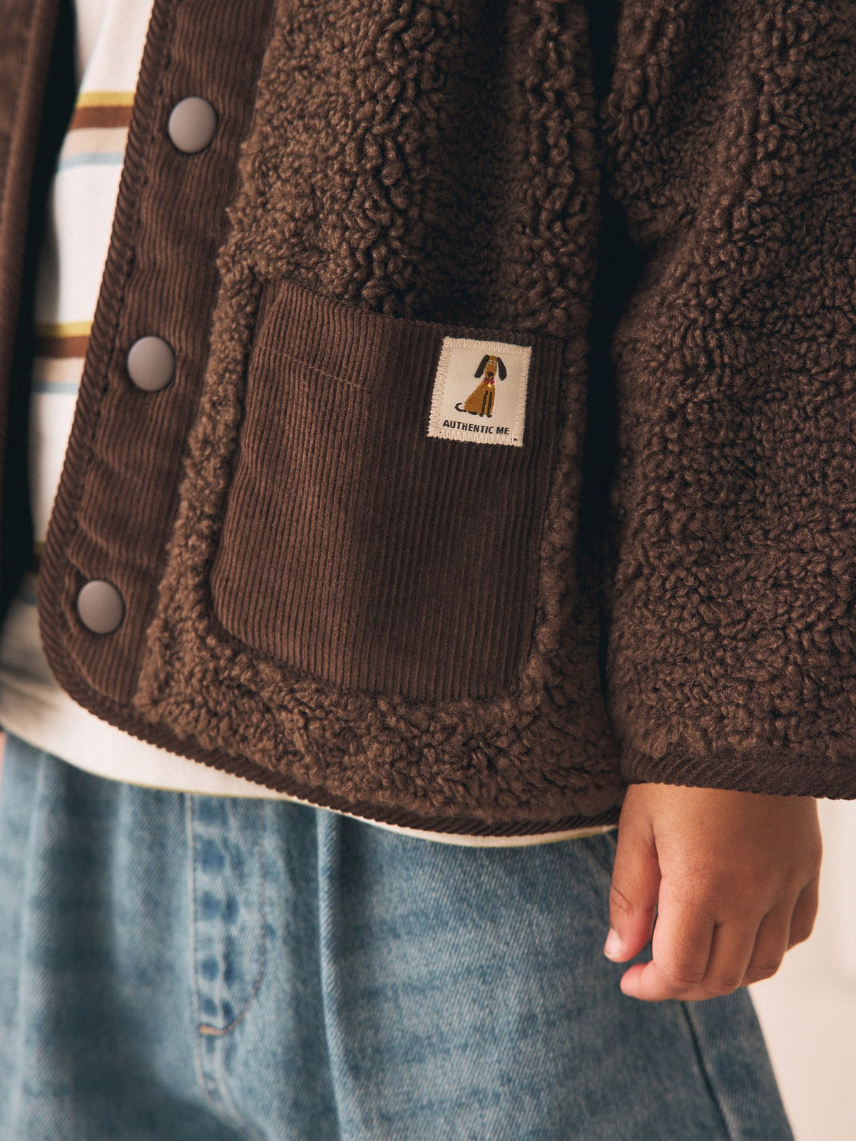 Chocolate Brown Hooded Fleece (3mths-7yrs)