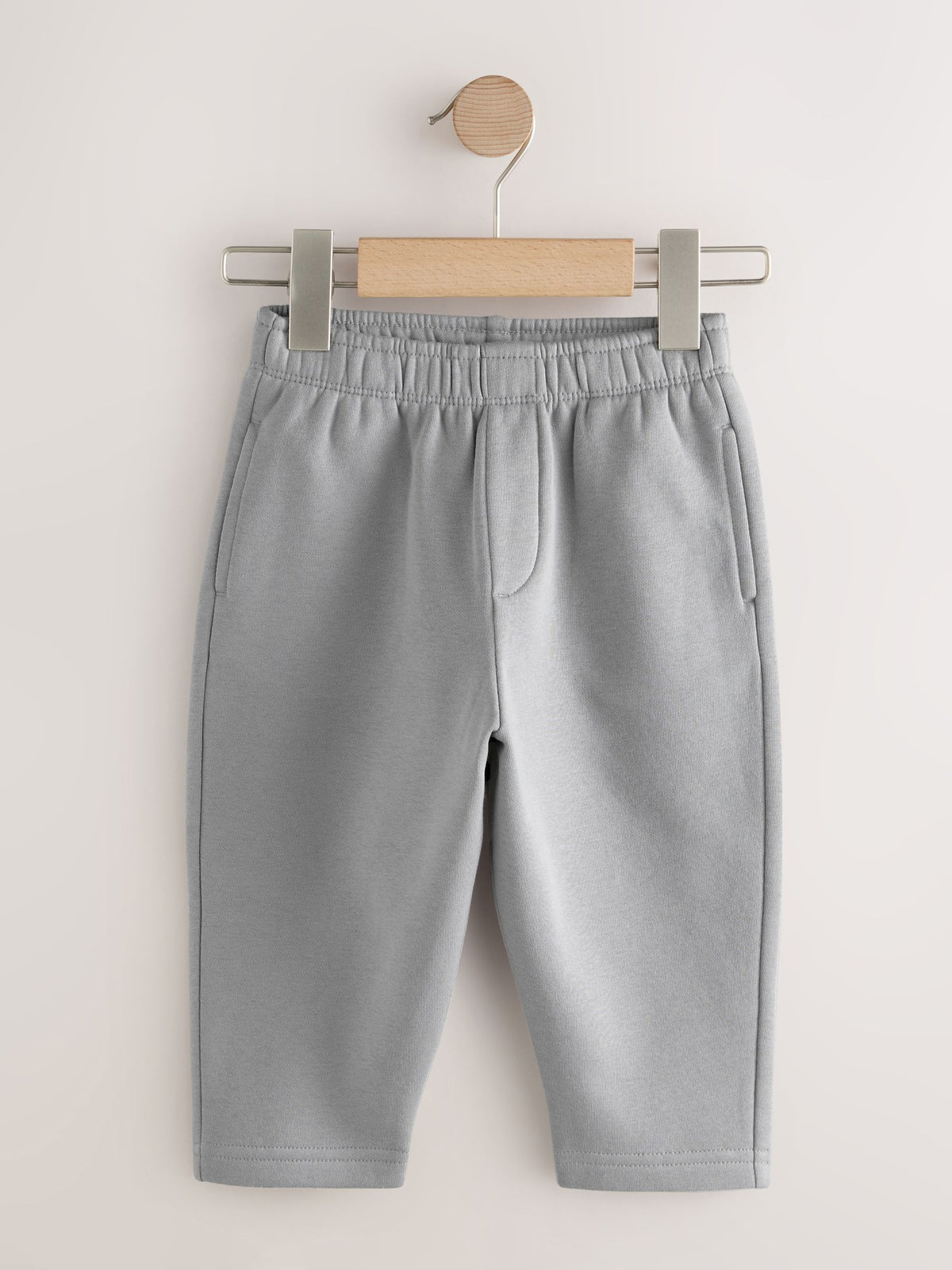 Brown/Grey Wide Joggers 3 Pack (3mths-7yrs)