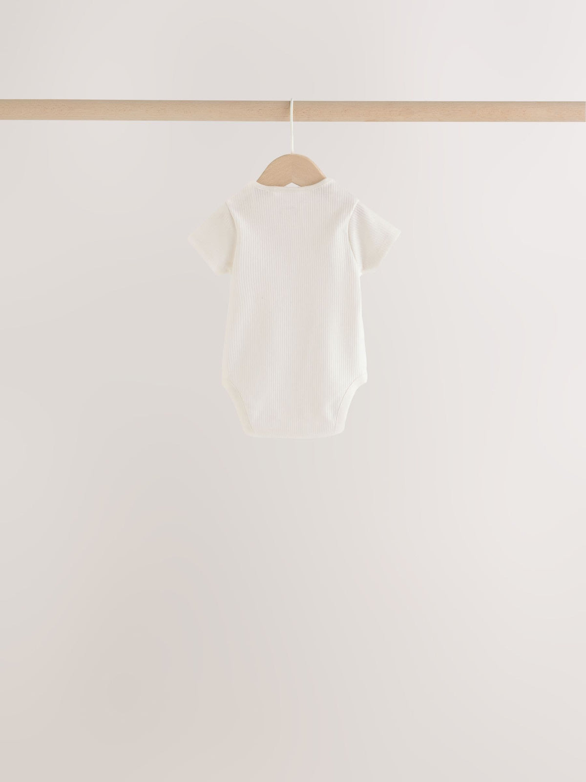 Orange Floral Short Sleeve Baby Bodysuit 5 Pack