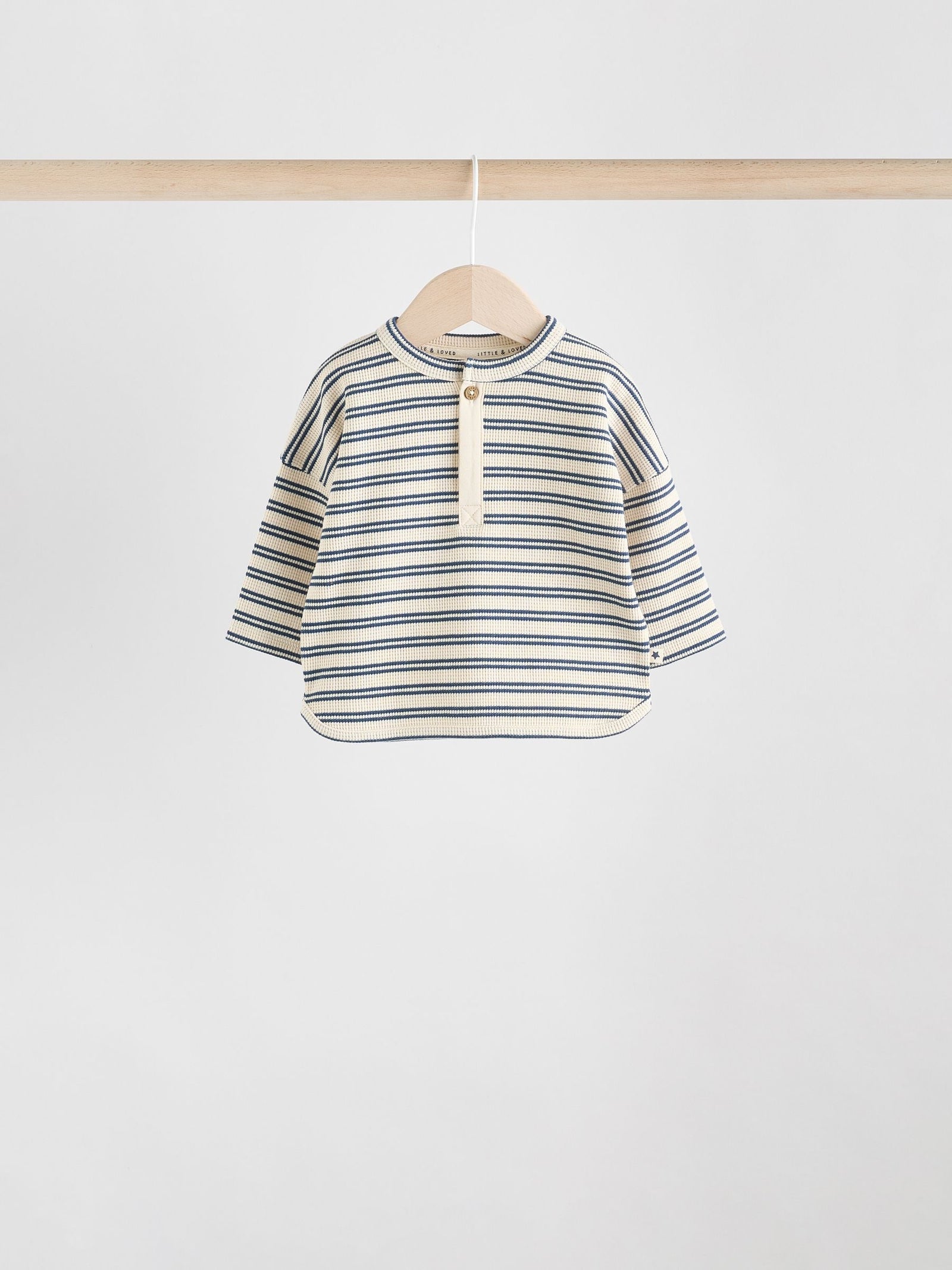 Green/Blue/Brown Stripe Baby Top & Leggings 6 Piece Set (0mths-3yrs)