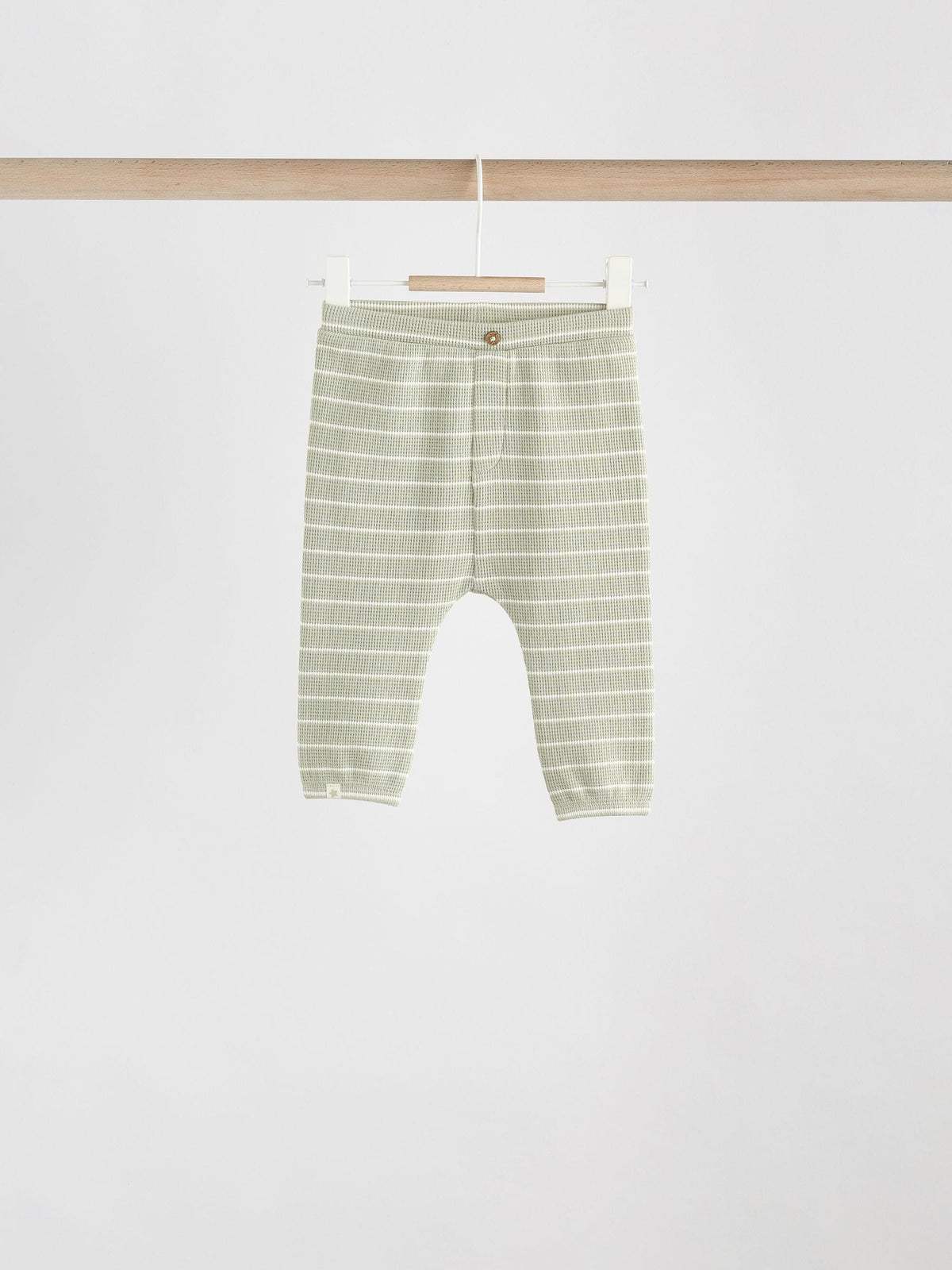 Green/Blue/Brown Stripe Baby Top & Leggings Set 6 Piece (0mths-3yrs)