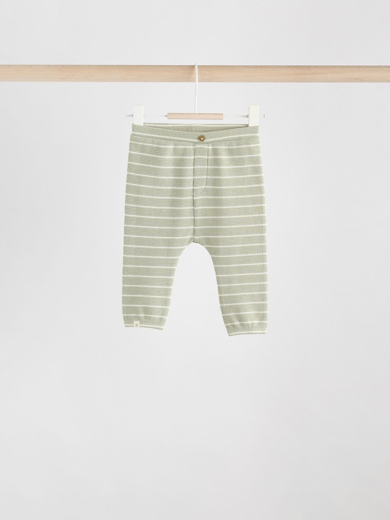 Green/Blue/Brown Stripe Baby Top & Leggings 6 Piece Set (0mths-3yrs)