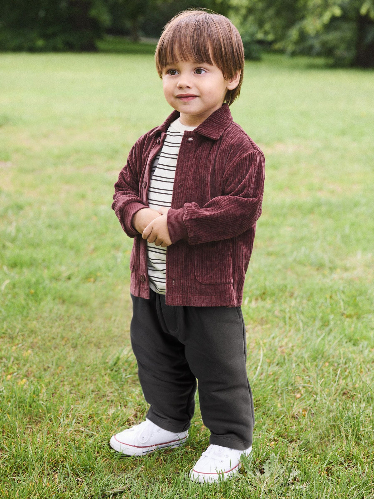 Burgundy Red Smart Jacket Top & Trousers Set 3 Piece (3mths-7yrs)