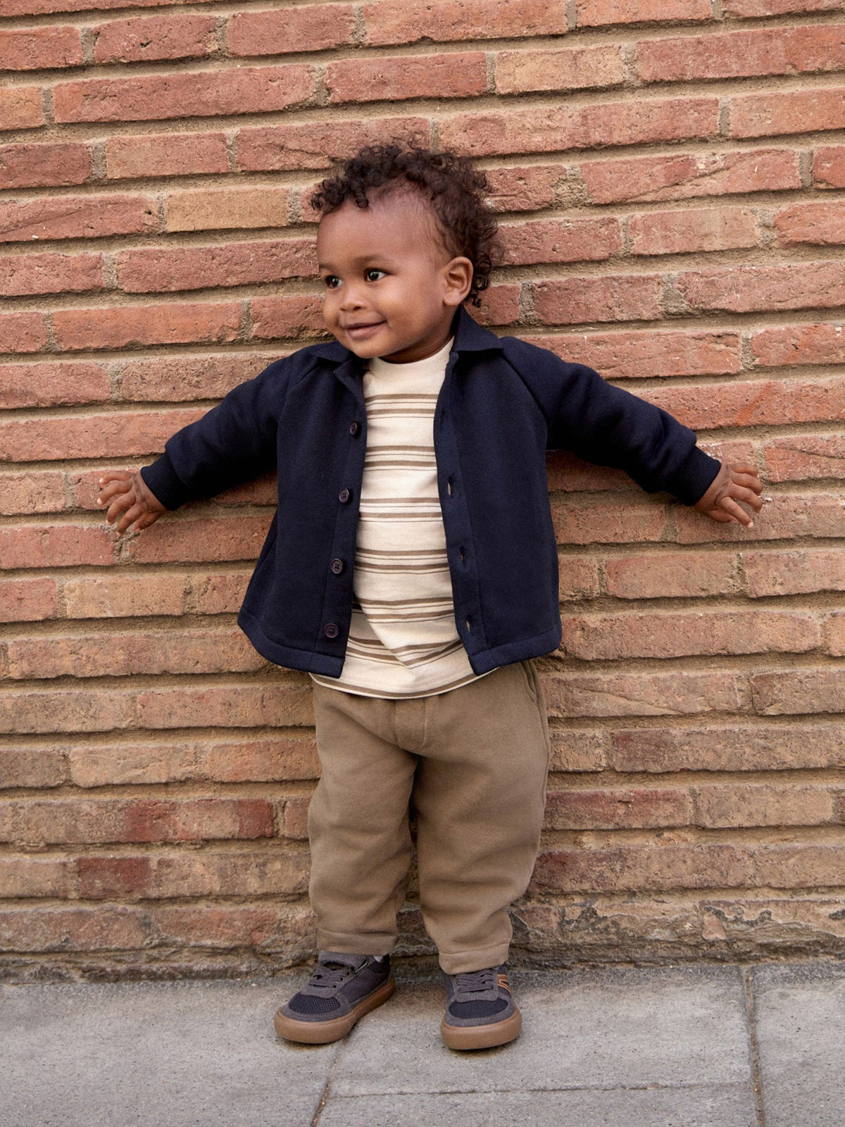 Dark Navy Smart Jacket Top & Trousers Set 3 Piece (3mths-7yrs)