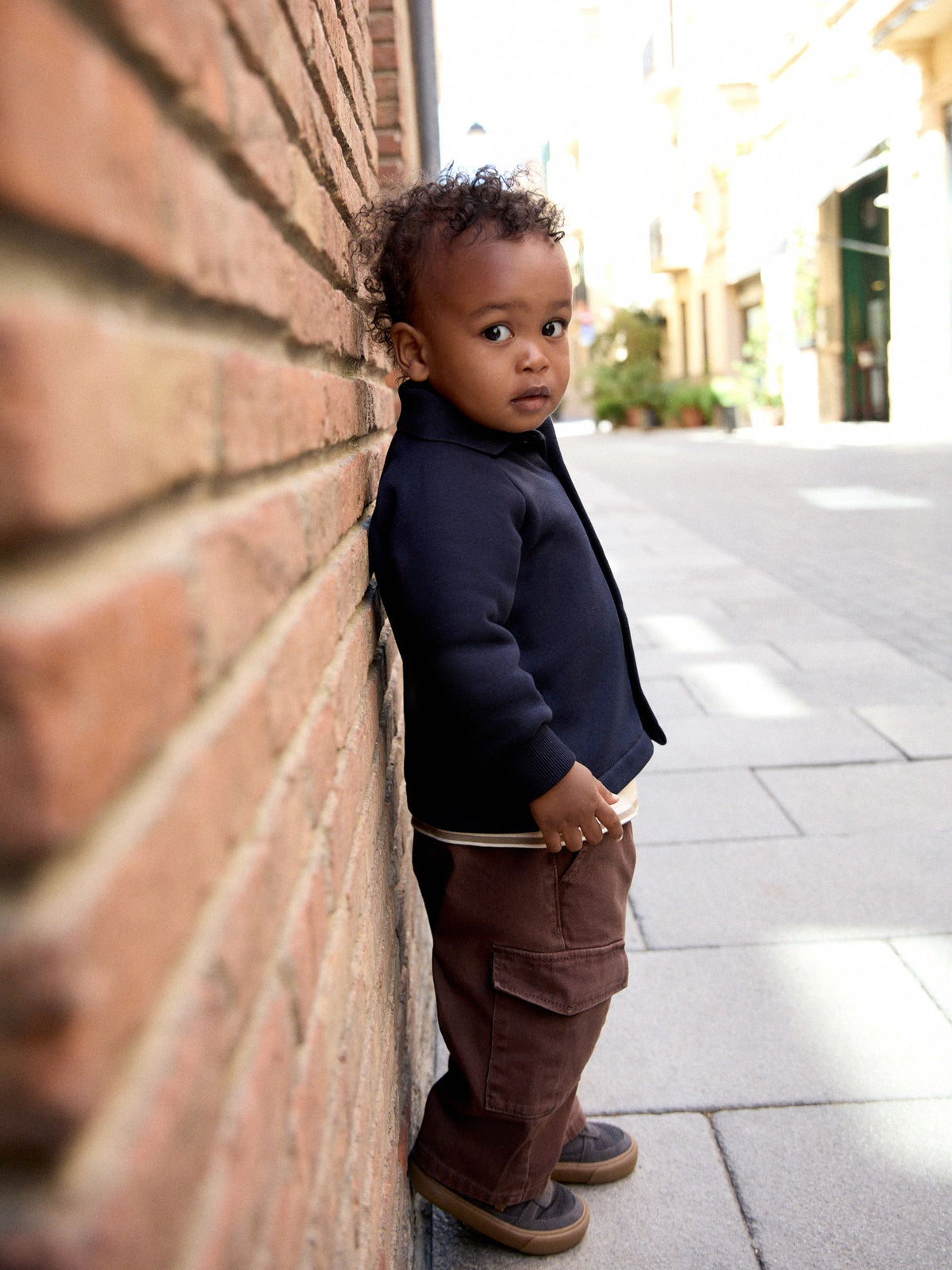 Dark Navy Smart Jacket Top & Trousers Set 3 Piece (3mths-7yrs)