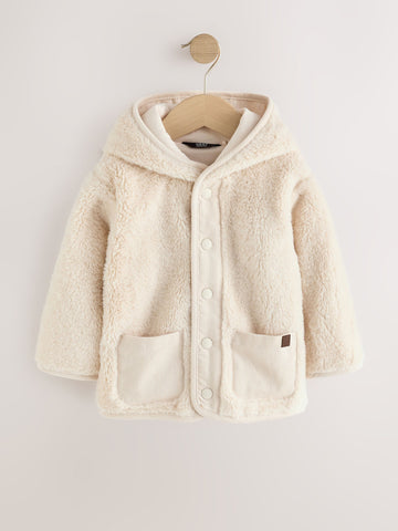 Cream Hooded Fleece (3mths-7yrs)