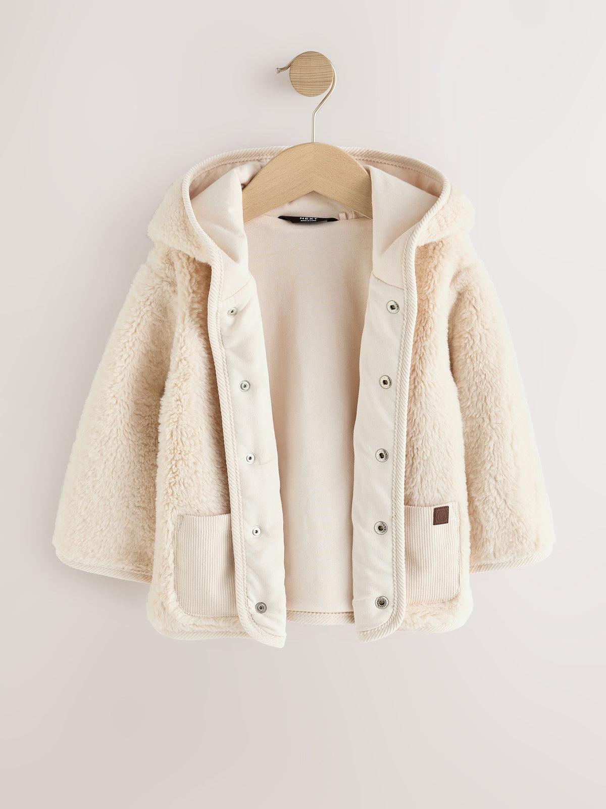 Cream Hooded Fleece (3mths-7yrs)