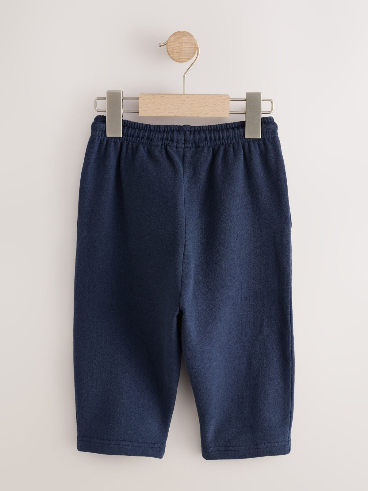 Navy Wide Fit Soft Touch Jersey Joggers (3mths-7yrs)
