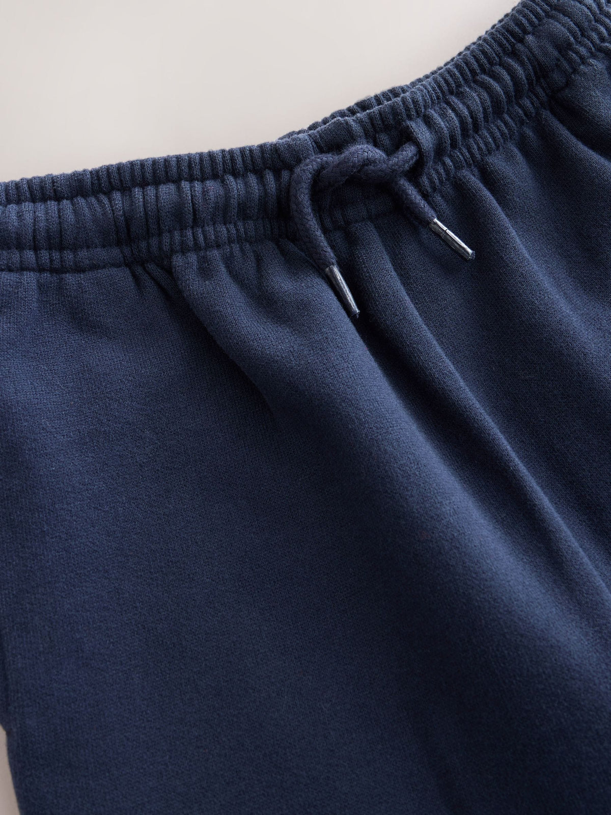 Navy Wide Fit Soft Touch Jersey Joggers (3mths-7yrs)