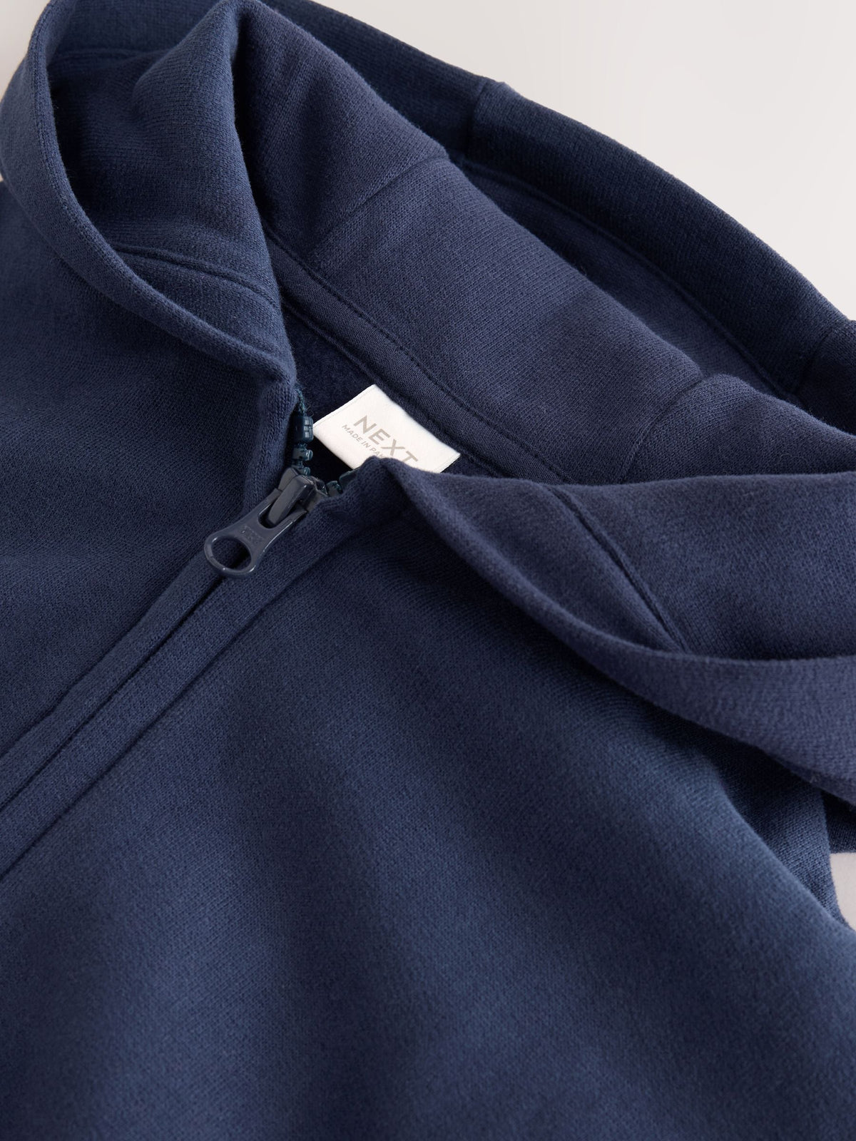 Navy Zip Up Hoodie (3mths-7yrs)