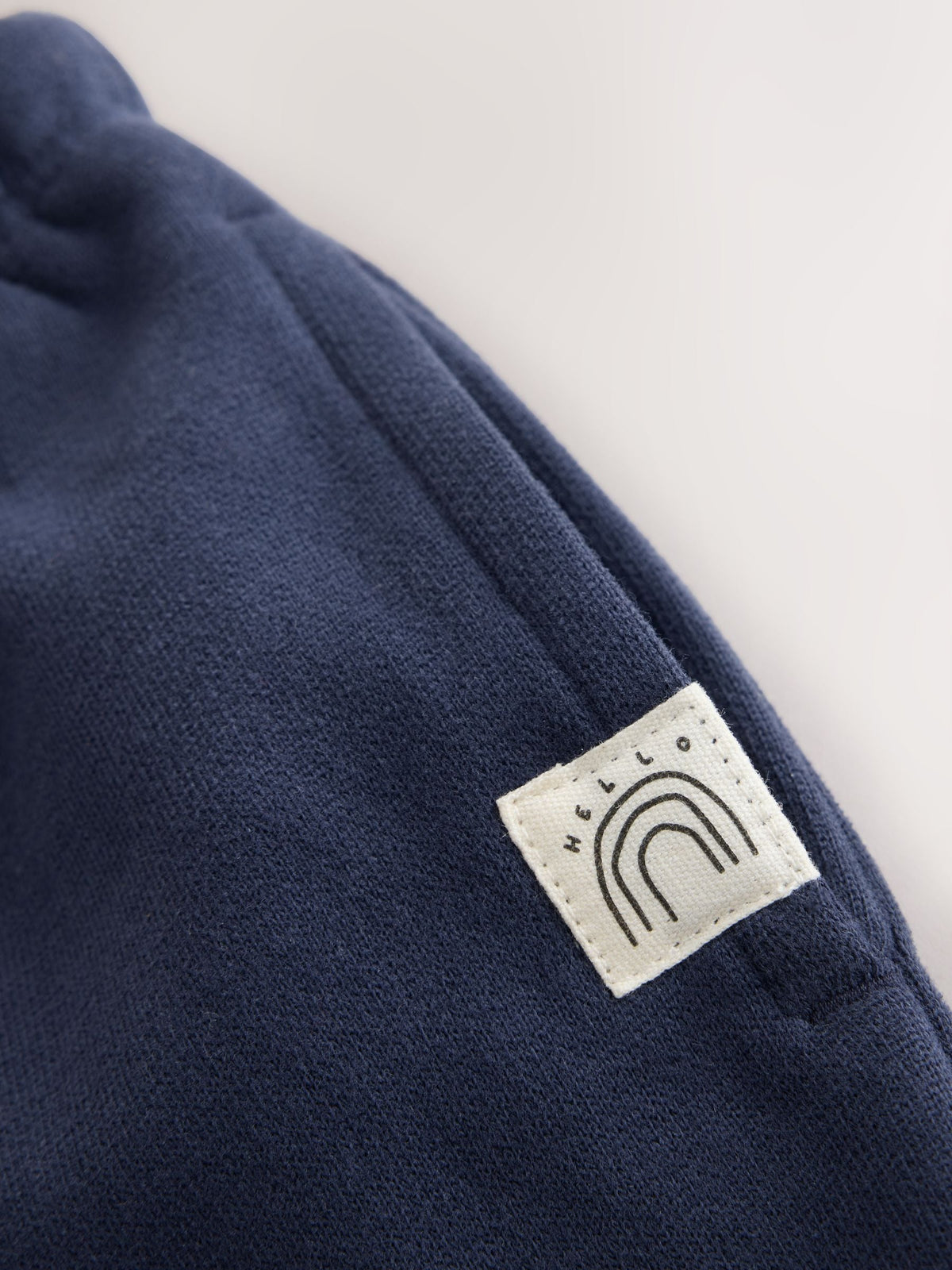 Navy Wide Leg Sweat Joggers (3mths-7yrs)