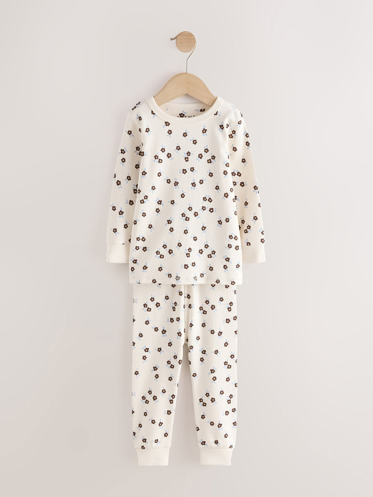 Blue/Brown Snuggle Pyjamas 3 Pack (9mths-12yrs)