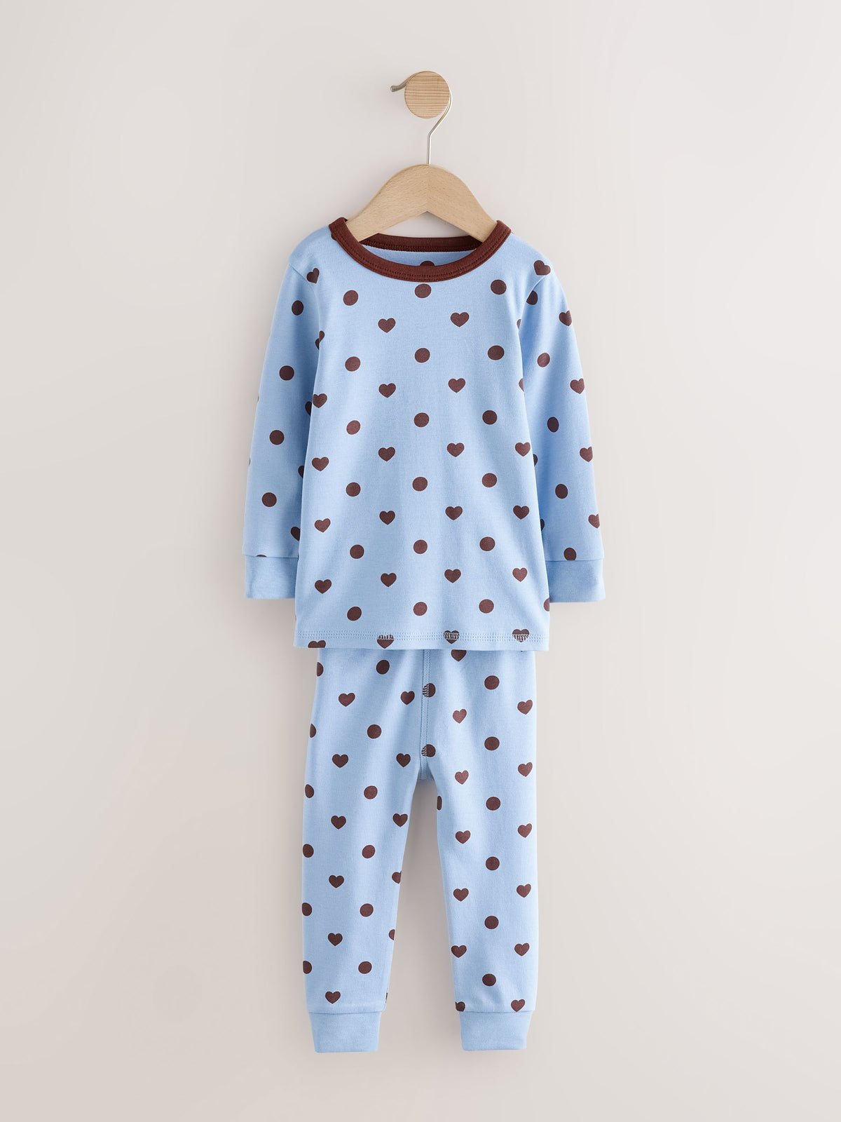 Blue/Brown Snuggle Pyjamas 3 Pack (9mths-12yrs)