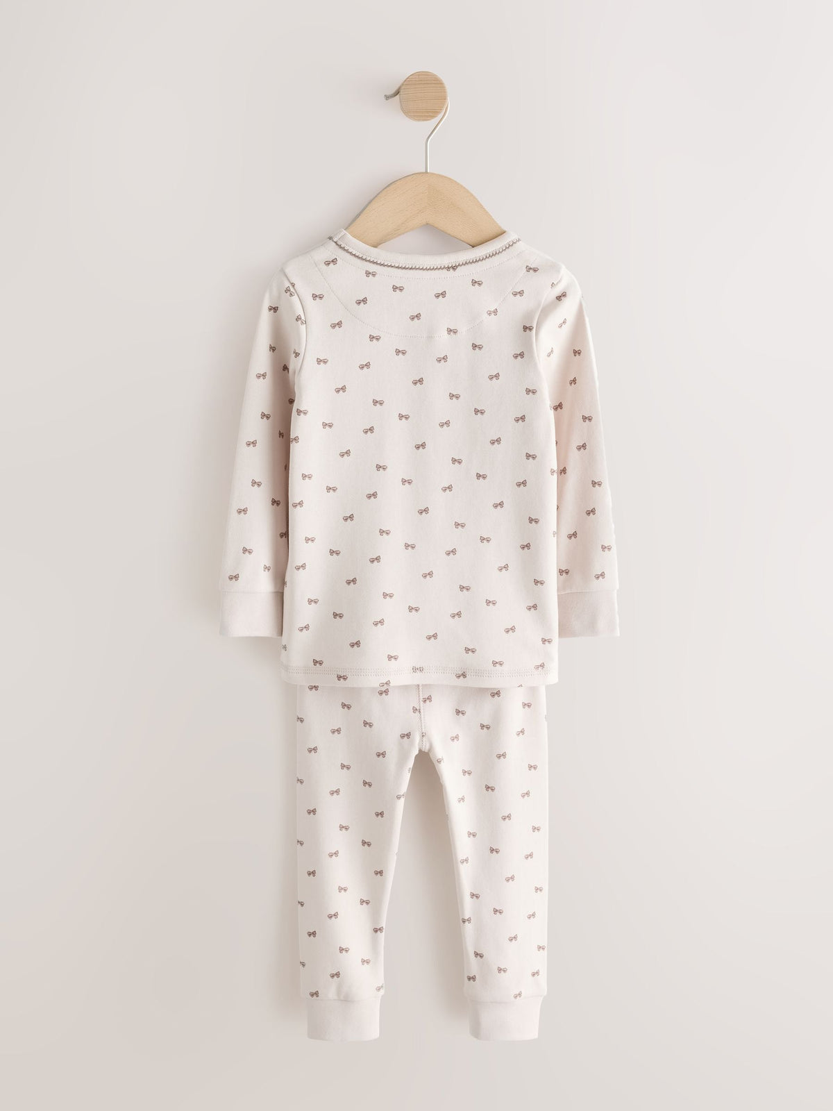 Neutral Bunny Print Snuggle Pyjamas 3 Pack (9mths-12yrs)