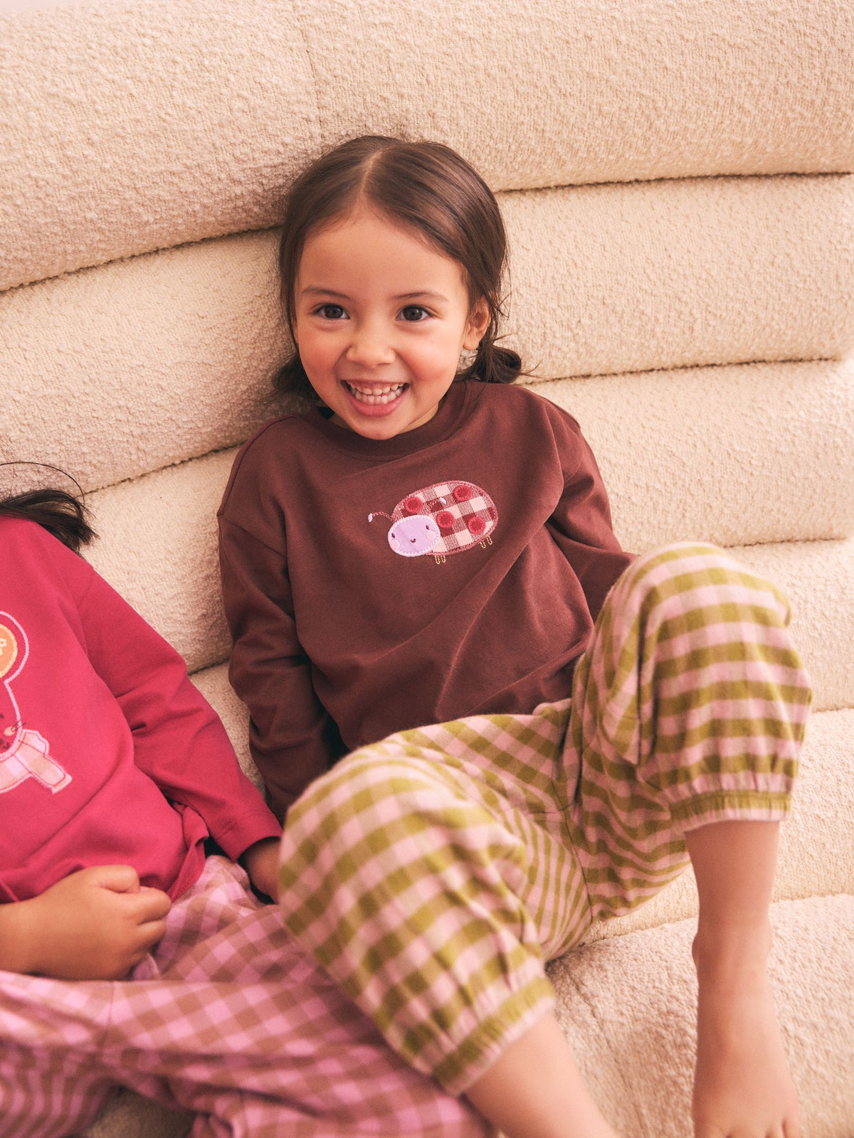 Pink/Green Woven Jogger Pyjamas 3 Pack (9mths-12yrs)