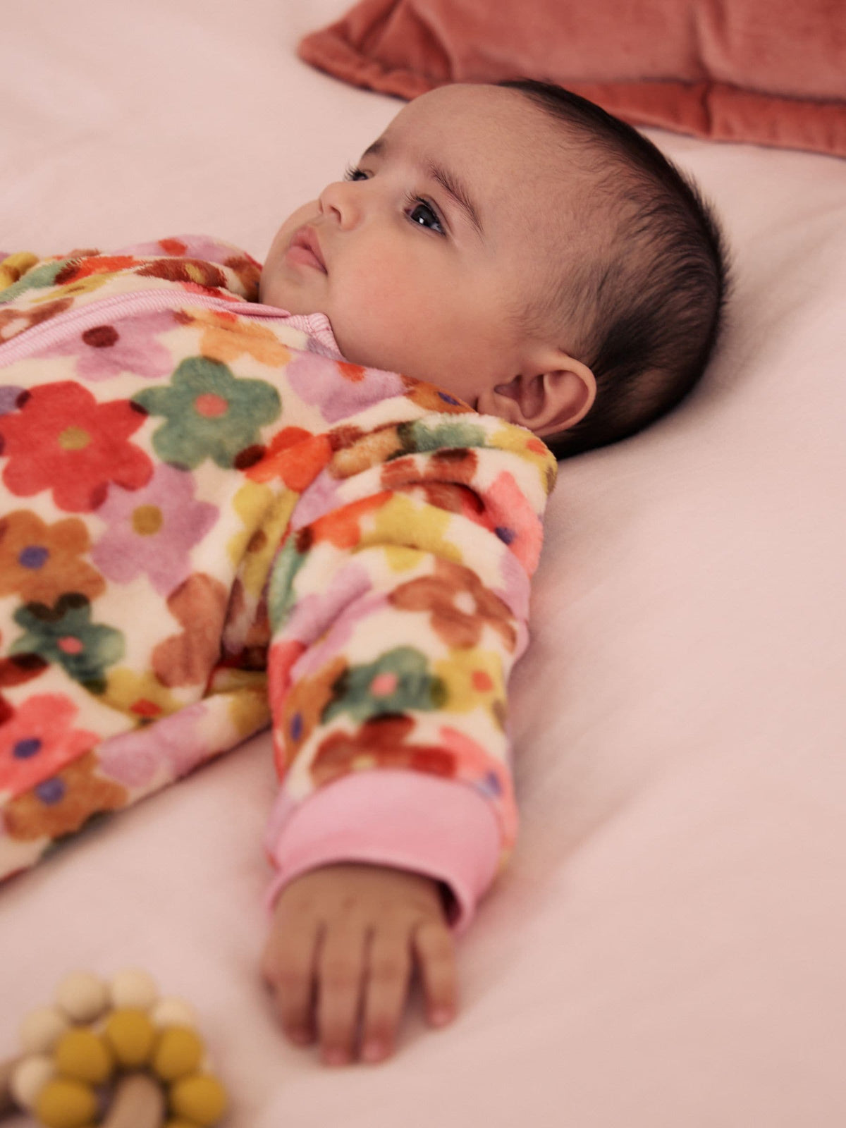 Multi Floral 2.5 Tog Fleece Baby Sleep Bag