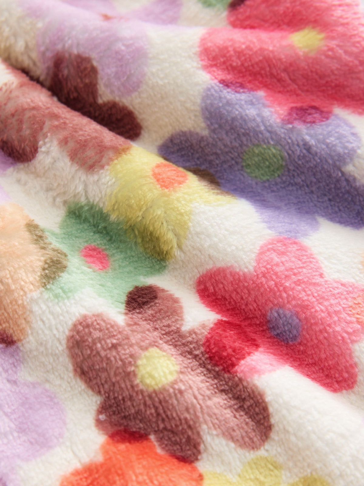 Multi Floral 2.5 Tog Fleece Baby Sleep Bag