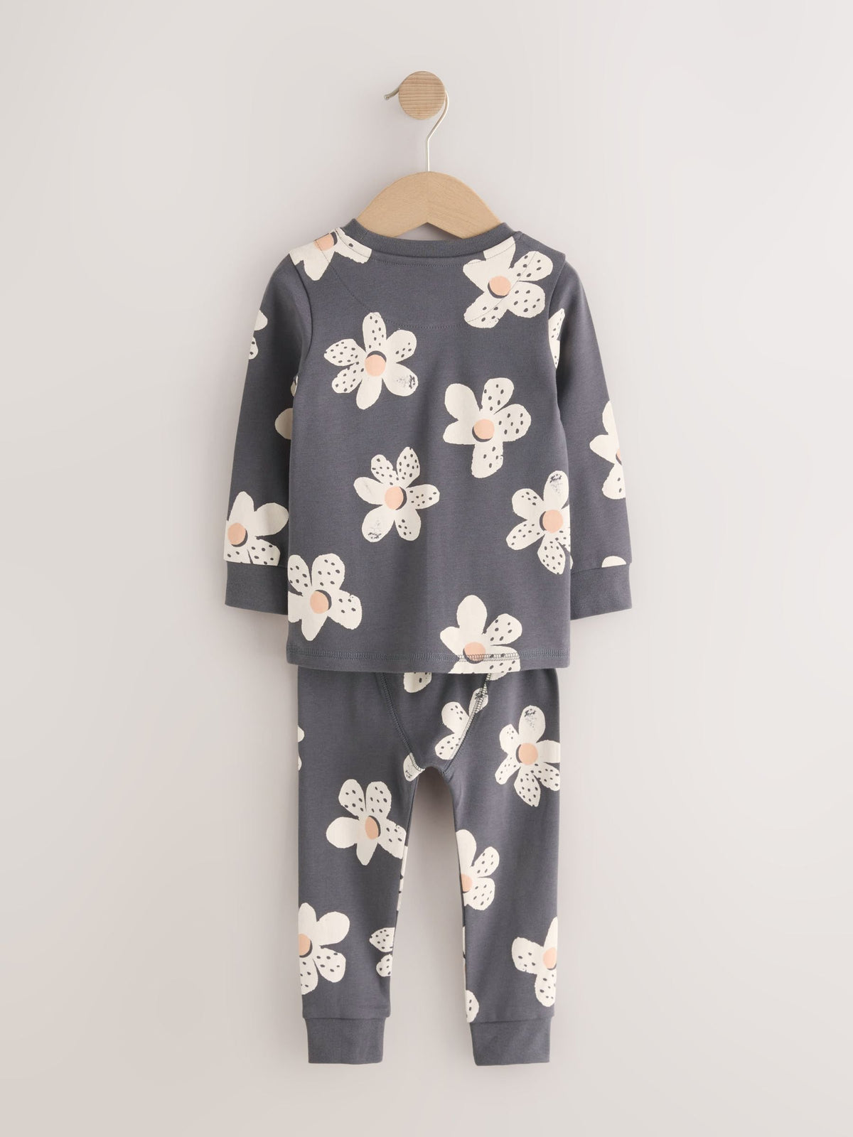 Monochrome Snuggle Pyjamas 3 Pack (9mths-12yrs)