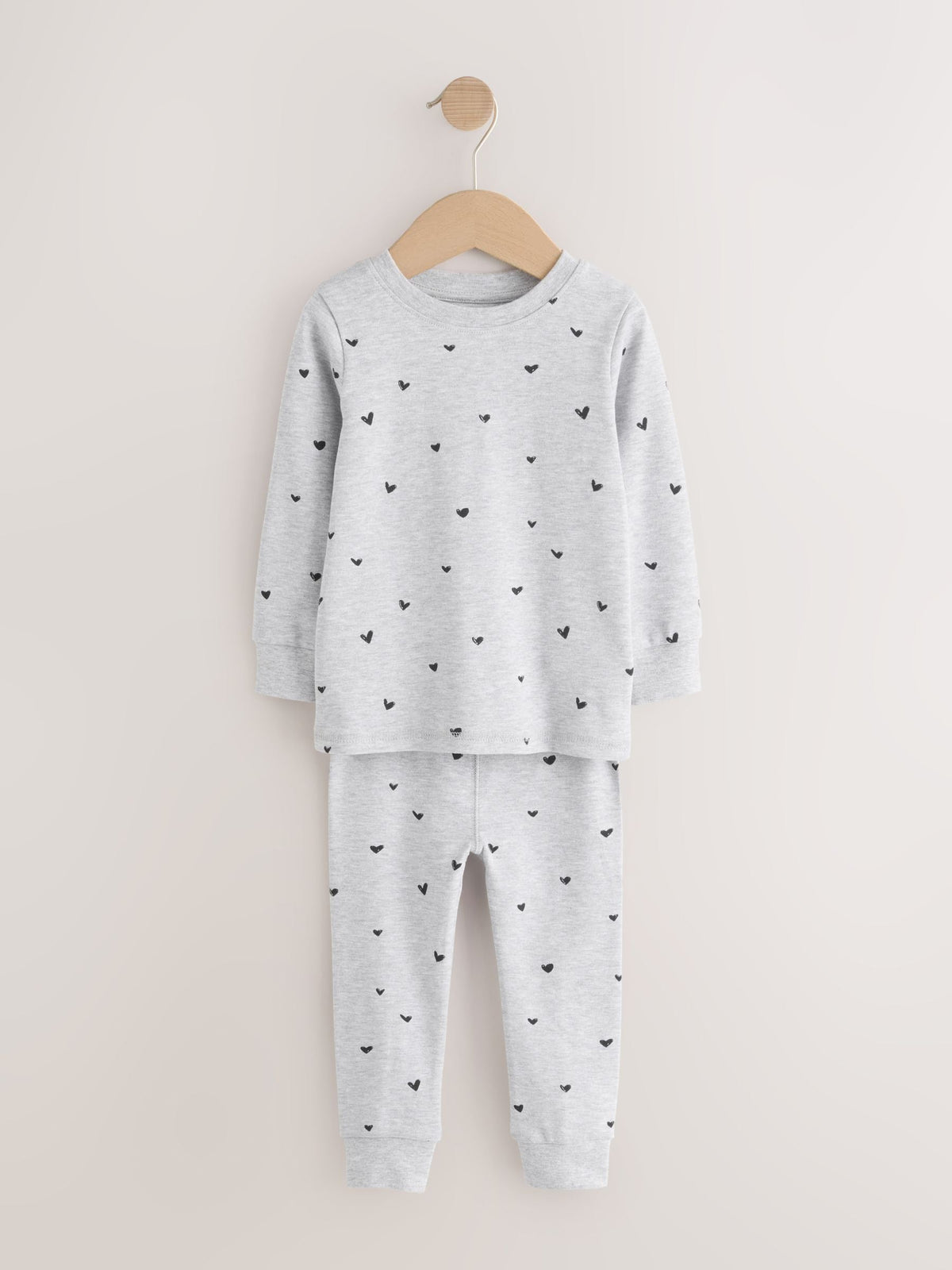 Monochrome Snuggle Pyjamas 3 Pack (9mths-12yrs)