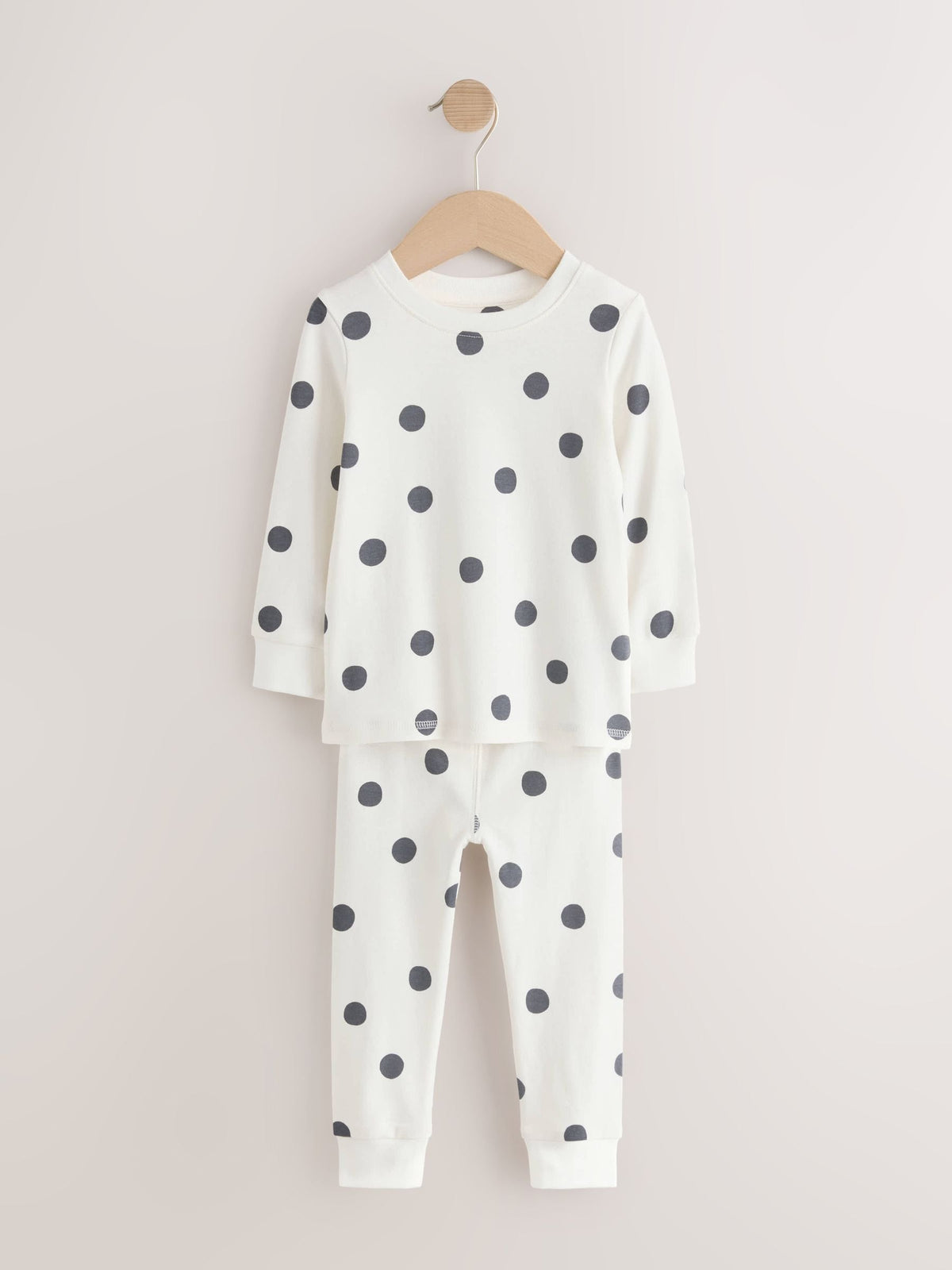 Monochrome Snuggle Pyjamas 3 Pack (9mths-12yrs)