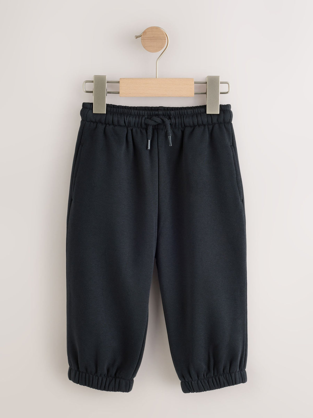 Grey/Black Wide Cuffed Joggers 3 Pack (3mths-7yrs)