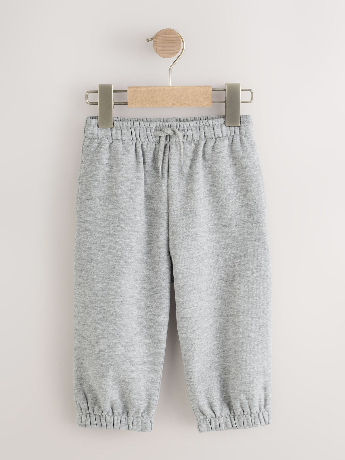 Grey/Black Wide Cuffed Joggers 3 Pack (3mths-7yrs)