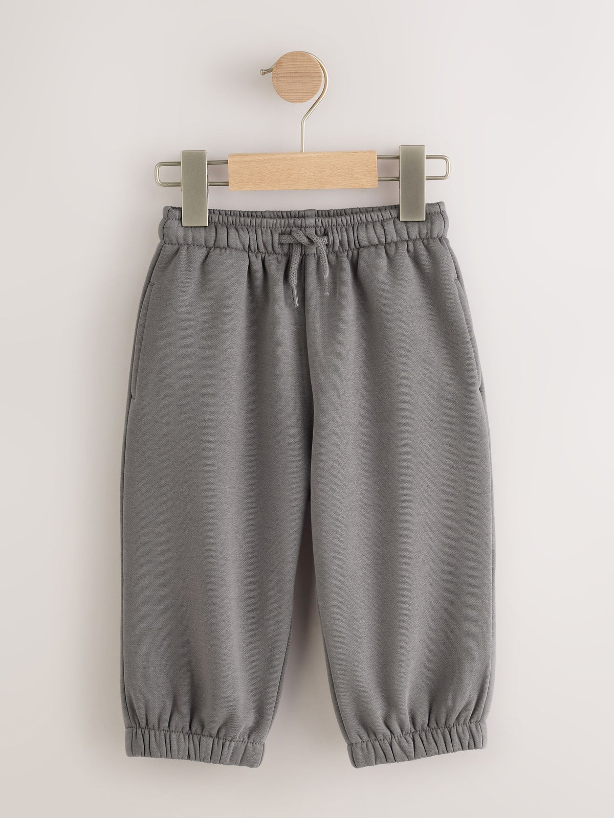 Grey/Black Wide Cuffed Joggers 3 Pack (3mths-7yrs)