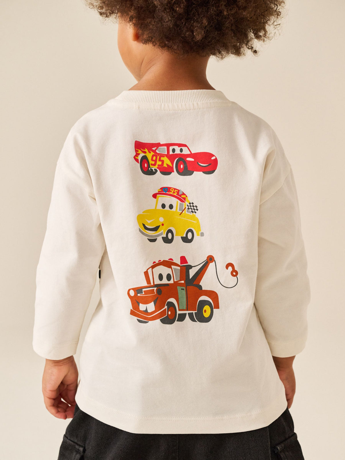 Ecru Cars Long Sleeve T-Shirt (9mths-8yrs)