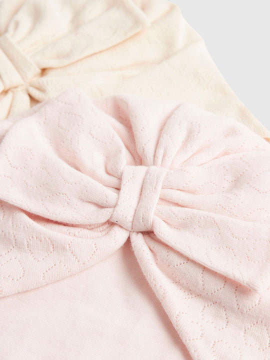 River Island Pink Floral Turban Set 2 Pack
