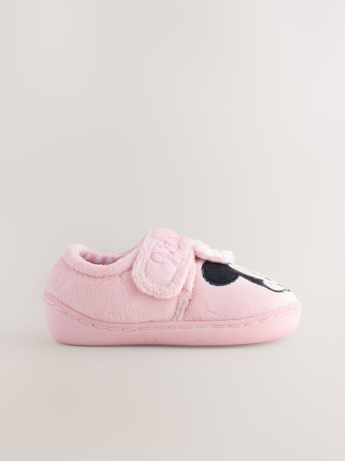 Pink Minnie Mouse Cupsole Slippers