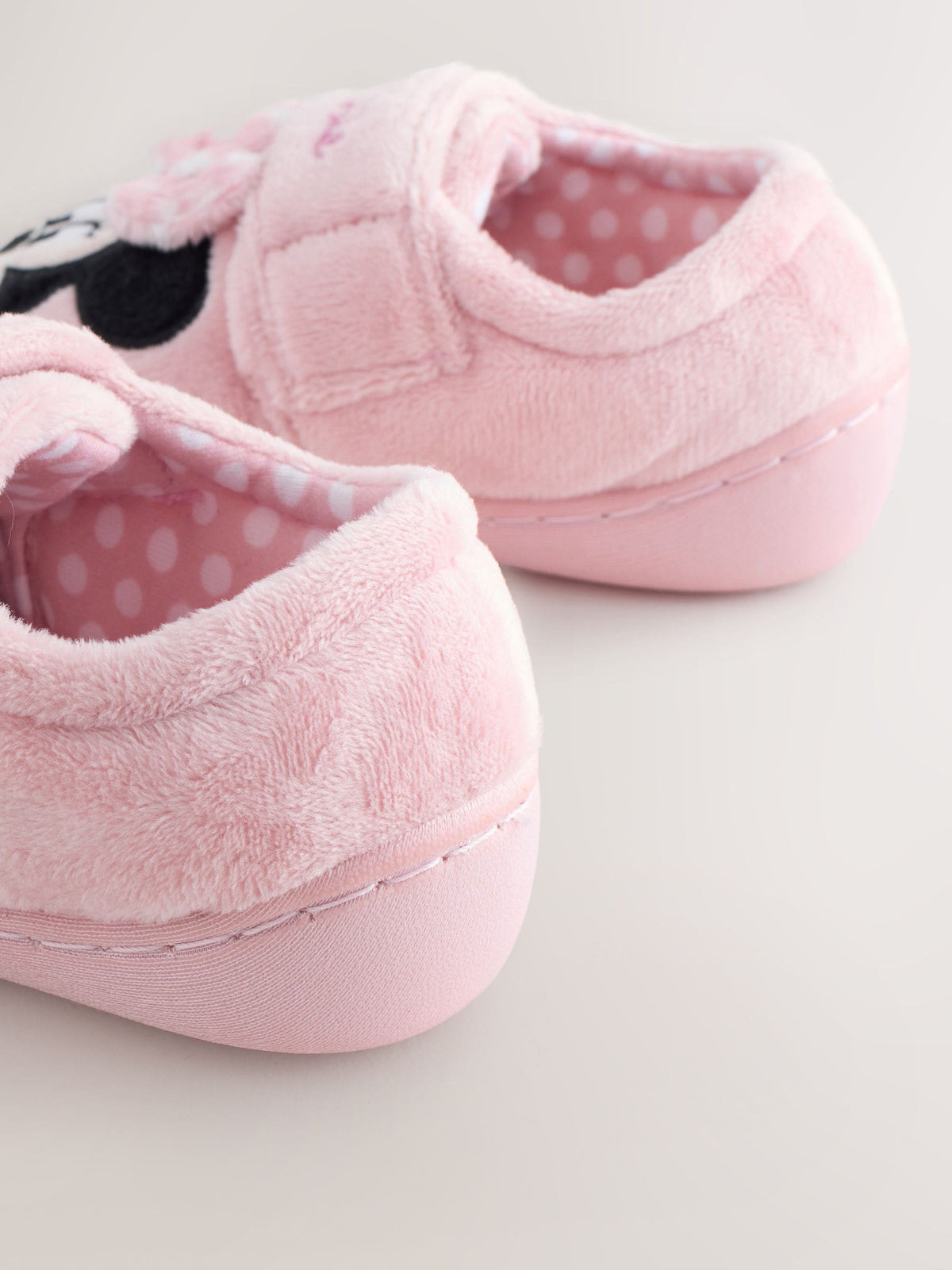 Pink Minnie Mouse Cupsole Slippers