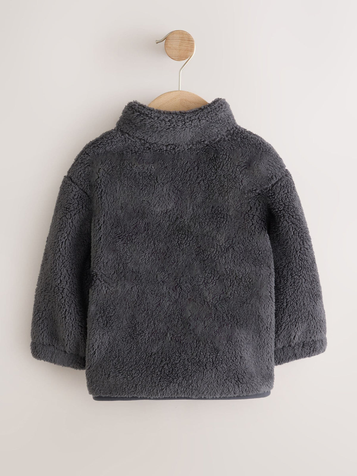 Charcoal Grey Zip Up Fleece (3mths-7yrs)