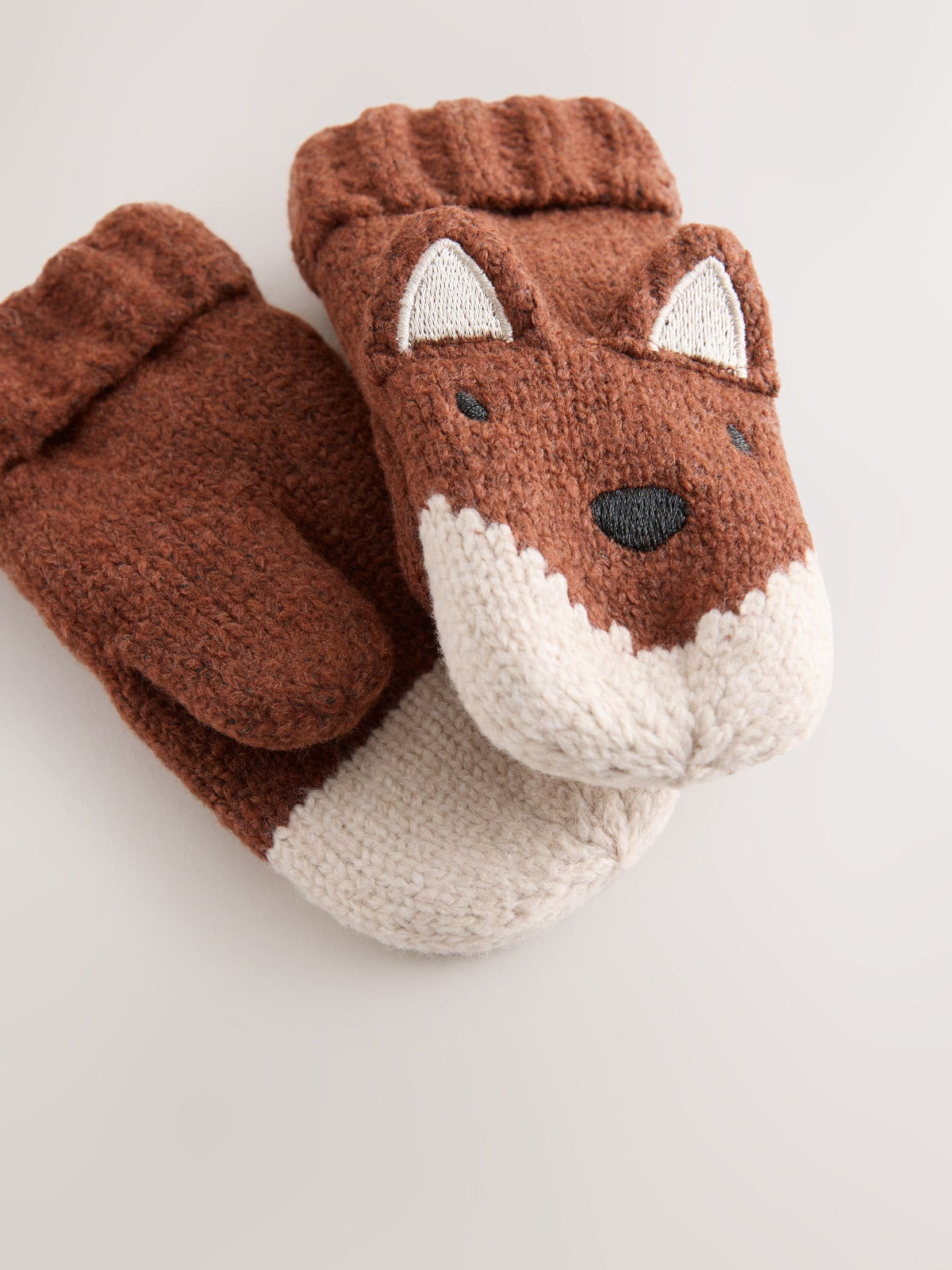 Orange Fox Character Hat and Gloves Set 2 Piece (3mths-6yrs)