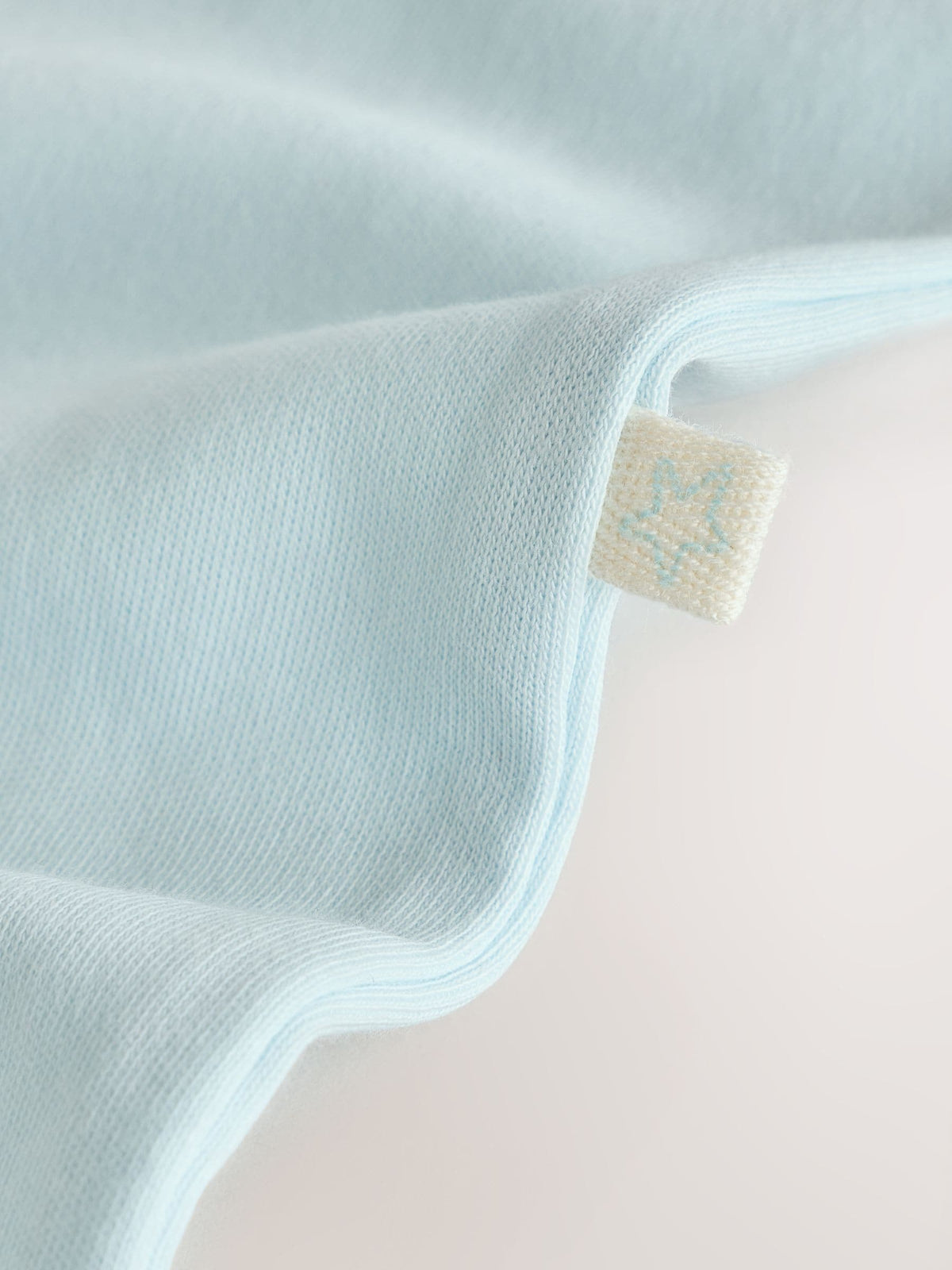 Pale Blue Collar Baby Sleepsuits 3 Pack (0-2yrs)