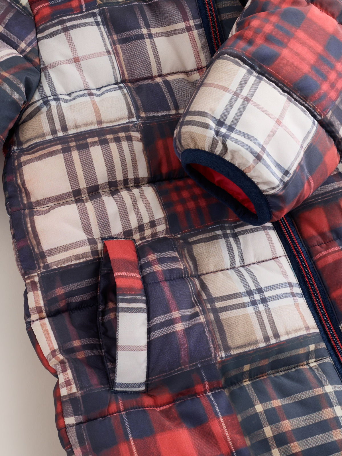 Check Padded Snowsuit (3mths-7yrs)