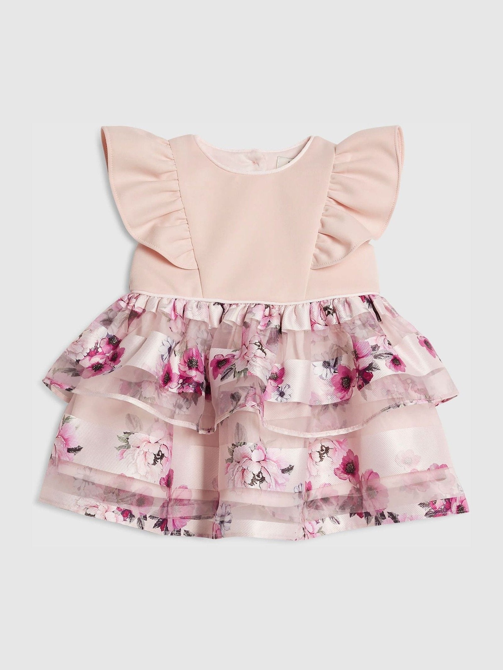 River Island Purple Floral Occasion Dress