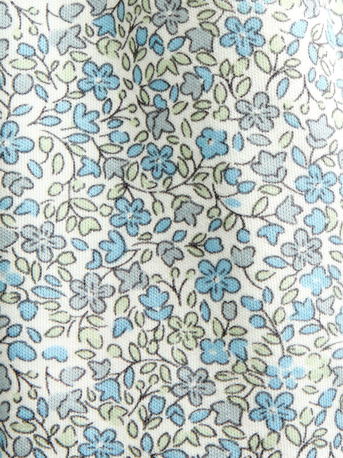 JoJo Maman Bébé Blue Disty Floral Floral Smocked Baby Dress Set