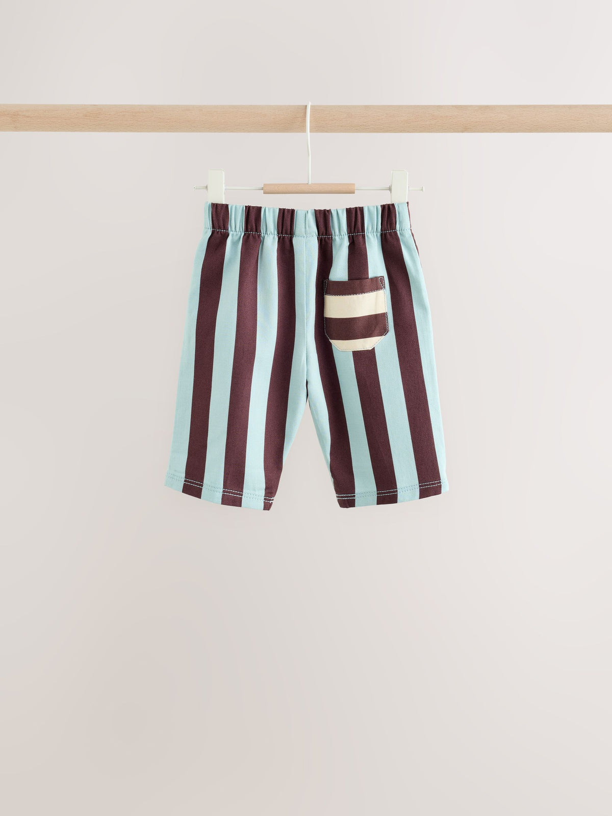 Brown/Blue Sweat Top and Trousers Baby Set (0mths-2yrs)