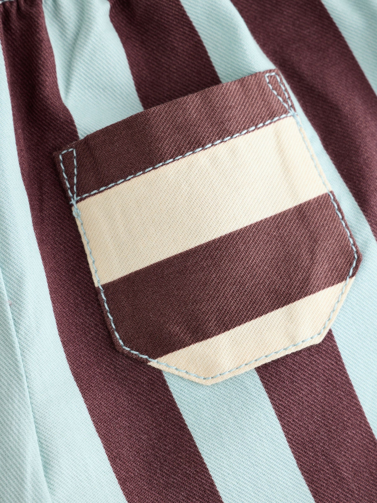 Brown/Blue Sweat Top and Trousers Baby Set (0mths-2yrs)