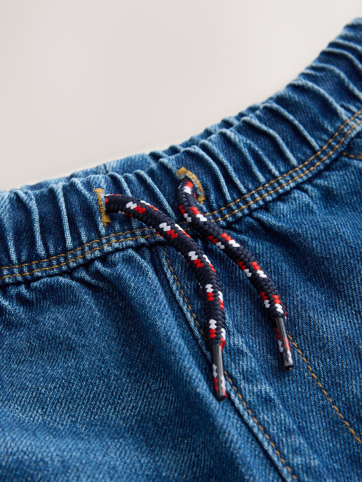 Mid Blue Denim Car Wide Fit Jeans (3mths-7yrs)