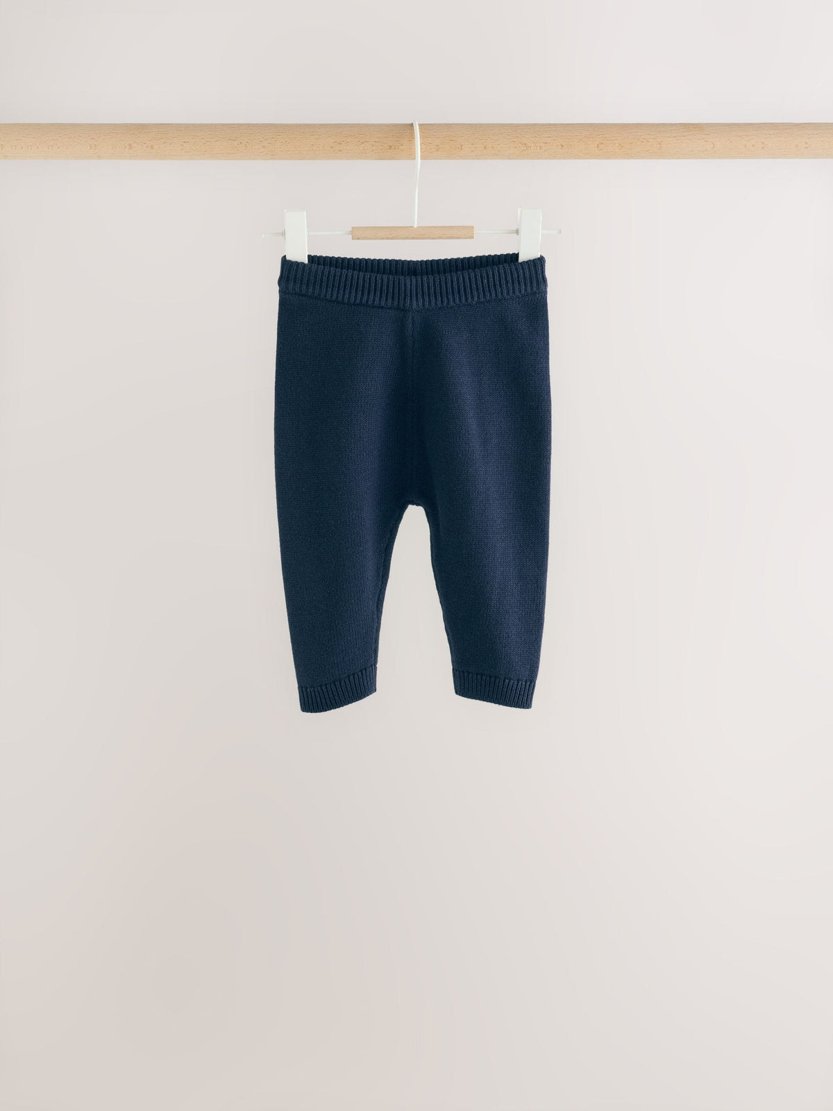 Navy Blue Bear Knitted Jumper and Leggings Baby Set (0mths-2yrs)