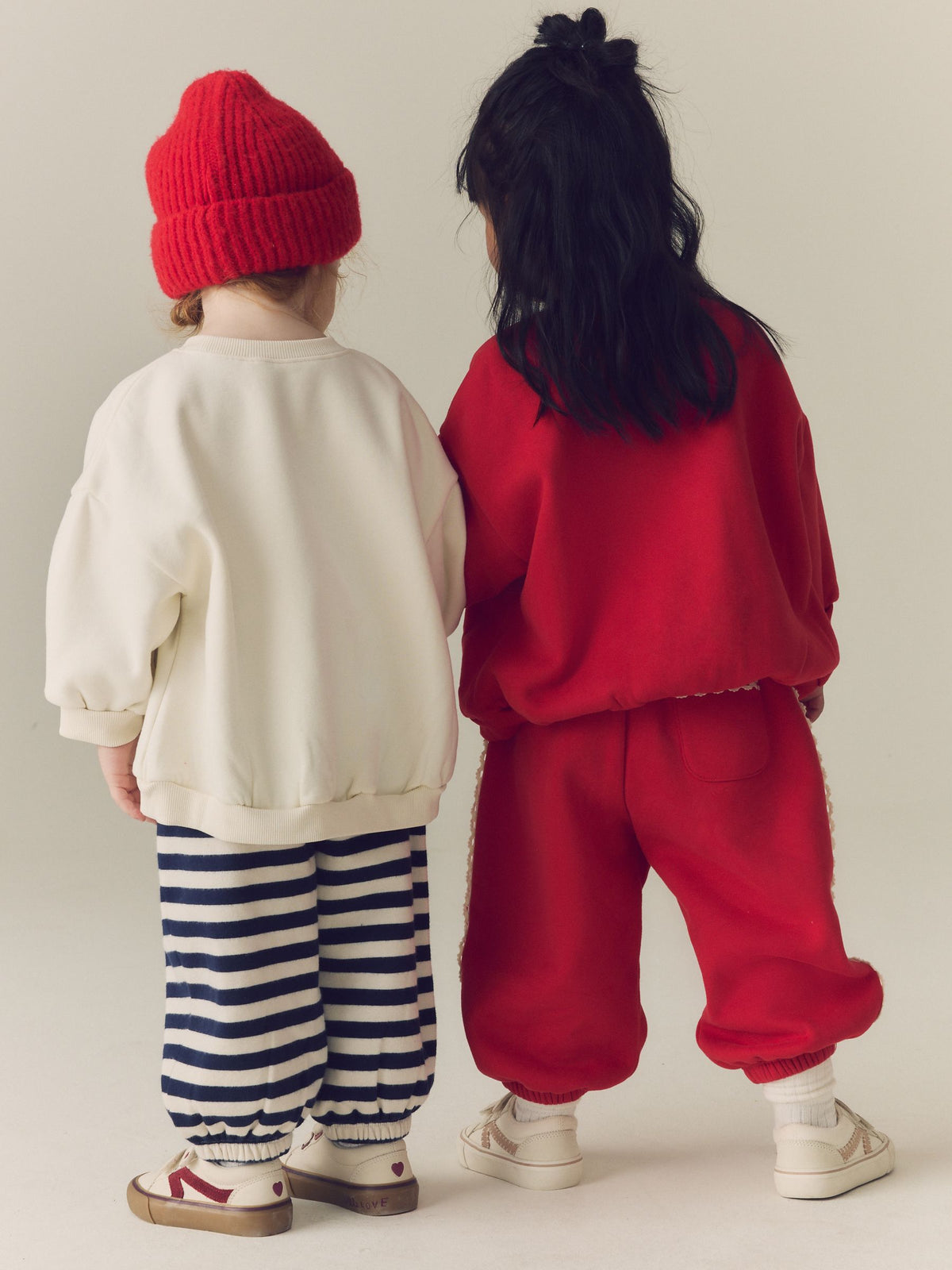 Red Sweatshirt and Barrel Trousers Set 2 Pack (3mths-7yrs)