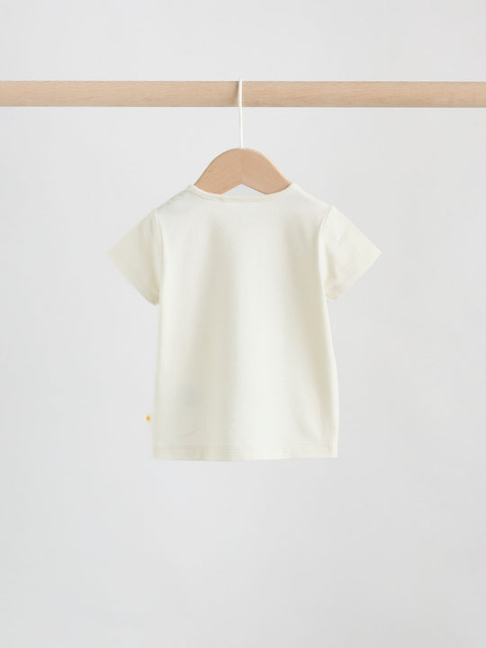 Cream My First Holiday Top and Short Baby Set (0-18mths)