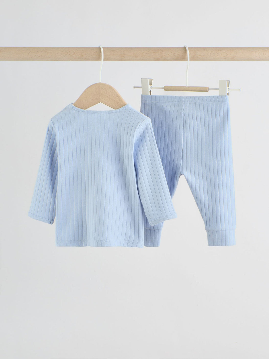 Blue Hello World Top and Leggings Baby Set (0-18mths)